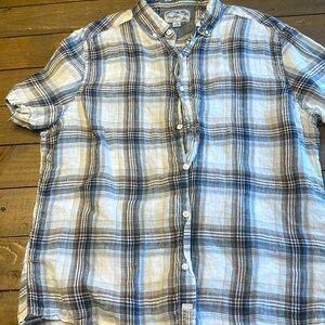 Men’s Report Collection Heritage Linen Button Down Shirt
